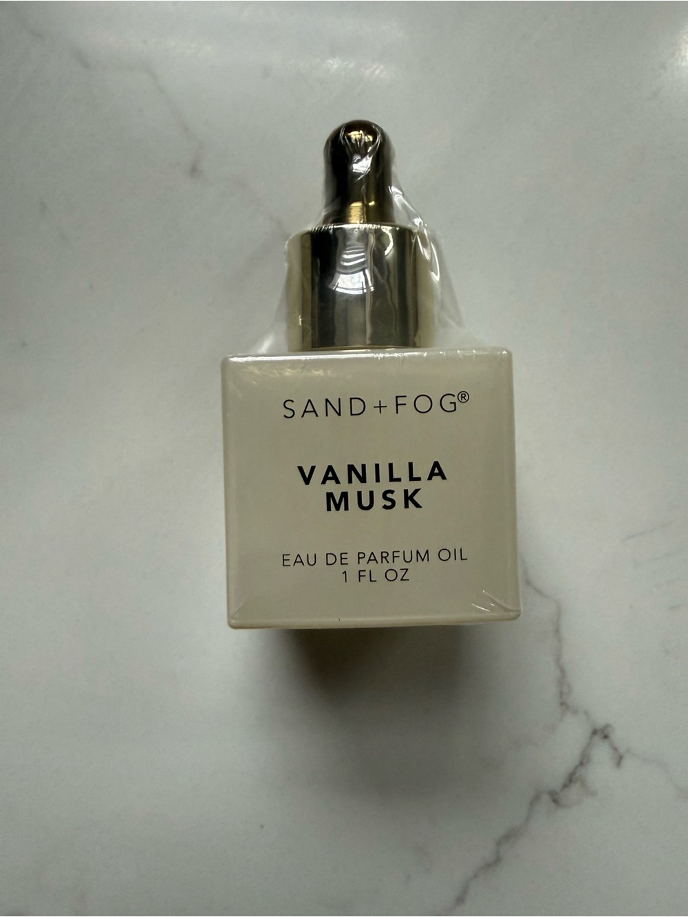 SAND+FOG Vanilla Musk Eau de Parfum Oil dropper
